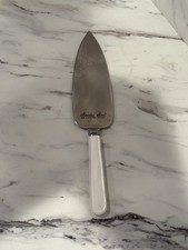 Vintage Stainless Steel Cake / Pie Knife Server Made in Sheffield England
