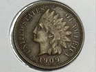 1909 Indian Cent in extremely fine/almost uncirculated better grade