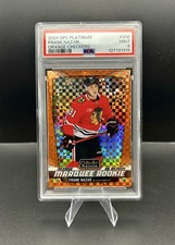 2024-25 O-Pee -Chee Platinum Orange Checkers  Frank Nazar #206