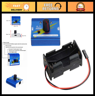 Digital Multi Tester & Servo Checker for RC Helicopter, Boat, Car + AA Battery H