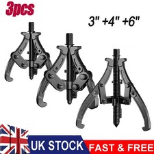 3'' 4'' 6'' 3 Jaw Gear Pulley Bearing Puller Extractor Remover Tool 75/100/150mm