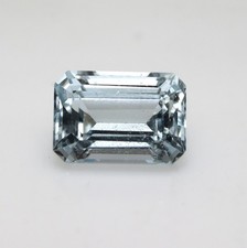 2.5 Ct AQUAMARINE Emerald Cut Stone, AAA Grade HIGH QUALITY Loose Stone Gift
