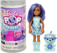 Barbie Chelsea Pop Reveal Bubble-Tea-Serie Puppe Mit 5 ÜBerraschungen Neu & Ovp