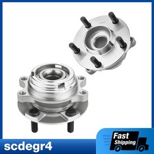 Pair Front Wheel Hub Bearing Assembly For Nissan Quest 2009 3.5L V6