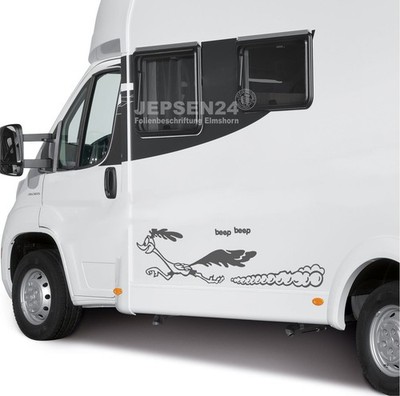 Roadrunner Aufkleber 150x42cm CW016A Road Runner Auto Womo Wohnwagen LKW PKW Bus
