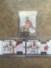2010-11 National Treasures Evan Turner Combos Laundry Tags Prime /5 & Colossal 3