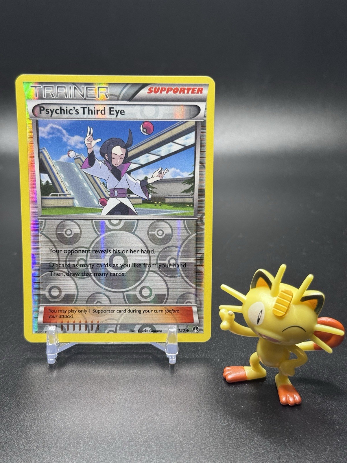 Psychic's Third Eye 108/122 Pokemon Breakpoint Reverse Holo - LP
