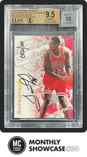 SCOTTIE PIPPEN BGS 9.5 1997 SKYBOX PREMIUM AUTOGRAPHICS CENTURY MARKS AUTO 2/100