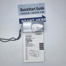 Olympus CAMEDIA D-580 Zoom 4.0MP Digital Camera Tested/Working w/Docs