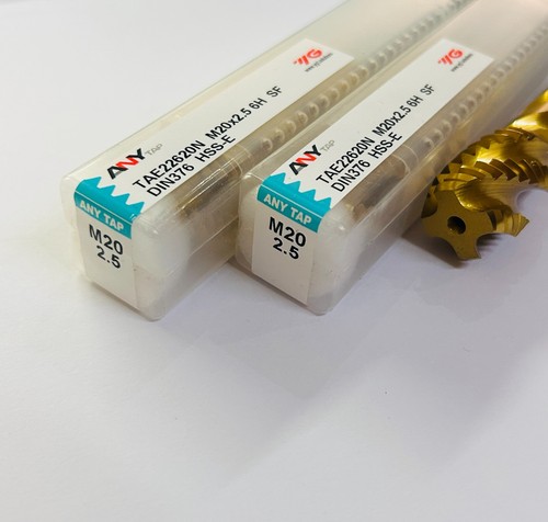 YG-1 M10x1.25 6H  Spiral Tap,Machine Taps Rasant ,ISO fine thread tap 1pcs - Foto 5 di 6