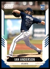 Ian Anderson 2021 Panini Chronicles #4 Braves MLB READ FREE SHIP AutographDen