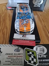 Chase Elliott Signed 2019 Talladega Win Elite 1/24