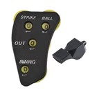 Baseball Umpire Clicker with Whistle Baseball Counter Clicker