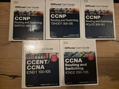 Cisco Cert Guide Routing Switching CCNA CCNP 5 Bücher
