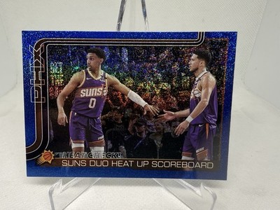2025-26 Topps NBA Flagship #294 Phoeix Suns Blue Sand Glitter