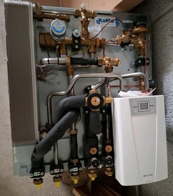 Dezentrale Wohnungsstation HWK Hybrid Heizungs- und Warmwasserversorgung