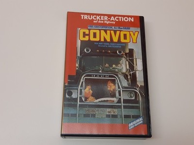 Convoy 1978 Uncut VHS German PAL Video Kris Kristofferson Sam Peckinpah