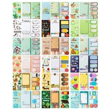 800 Sheets Cartoon Note Paper Index Tabs Sticky Notes Reminder on Fridge Planner
