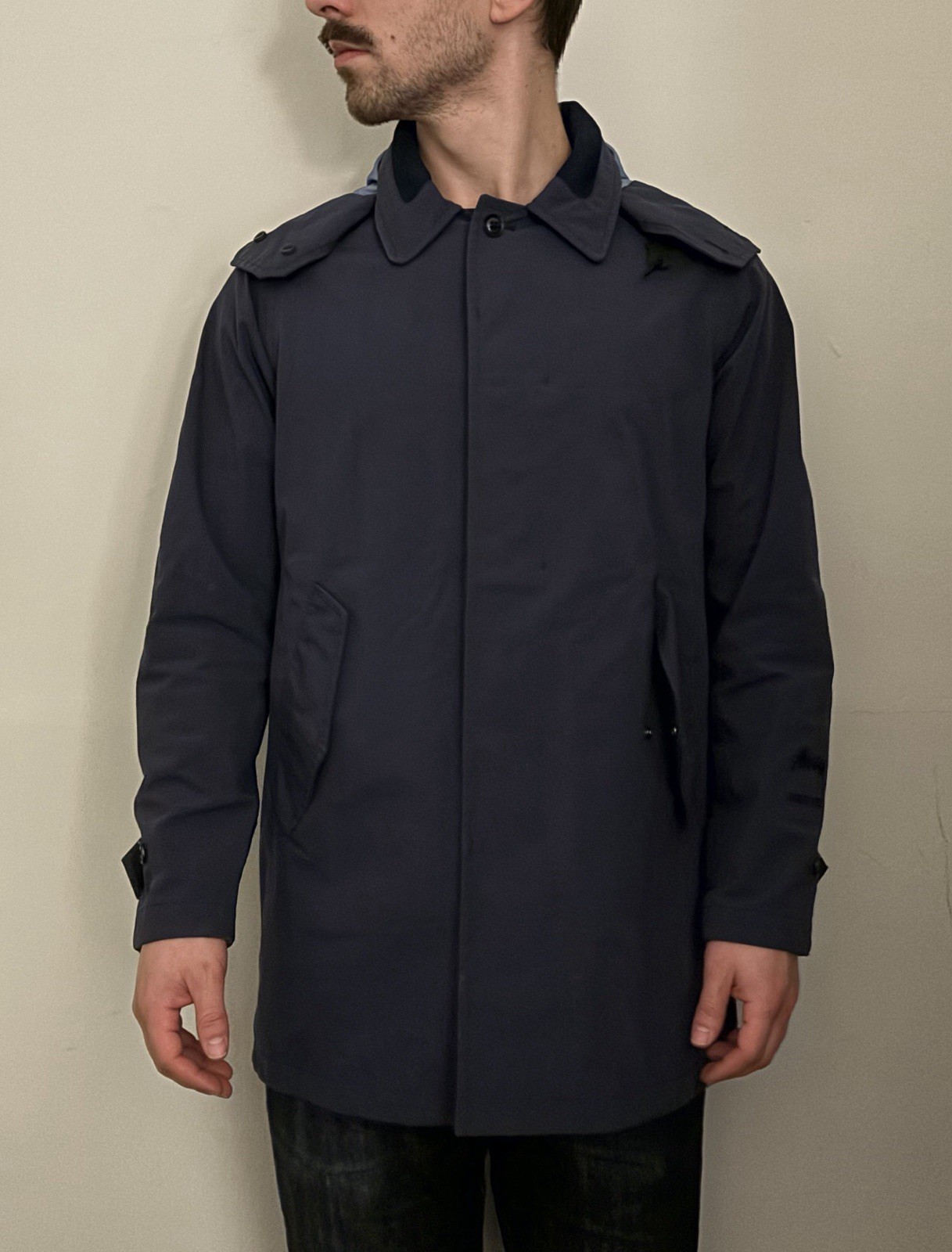 Stussy x Gore-Tex Trench Coat / Shell Jacket Men's Size M image 6