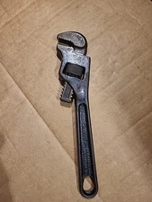 Vintage The Lawson MFG Co. 10" Off Set Pipe Wrench Buffalo USA