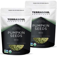 Best Terrasoul Superfoods Organic Pumpkin Seeds, 4 Lbs - Premium Quality, Fresh 14.20 per gallon