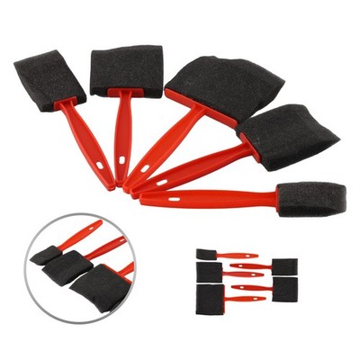 5PCS Sponge Foam Paint Brush Oil Stain Polyurethane Craft Art Paint Brush Set