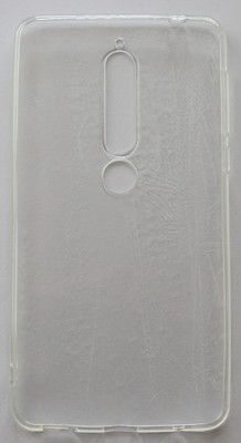Nokia 6 (2018) Hülle Silikon Case Schutz Tasche Transparent TPU Bumper