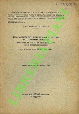 MOGGI Guido - RICCERI Carlo -  Le collezioni botaniche di Mons. A. Lunardi nell