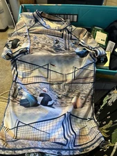 Molo Kids Swim Shirt Sand Volleyball Size 7/8