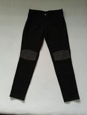 Philipp Plein Schwarze Leggins mit Nieten Gr.S Top Zustand