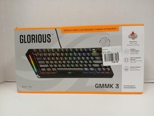 Glorious GMMK 3 75 Mechanical Gaming Keyboard, Black