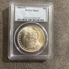 1884-CC Morgan, PCGS MS63, Some Edge Toning