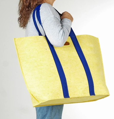 IKEA VAXELBRUK Bag Yellow Blue , 17x26