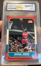 1996-97 FLEER Michael JORDAN Decade Of Excellence Chicago BULLS WGC 10 GEM-MT