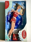 VINTAGE 1999 MATTEL COCA COLA BARBIE SPLASH DOLL #25590 NEW IN BOX