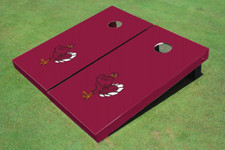 Virginia Tech "HokieBird" Maroon Matching Solid Cornhole Boards