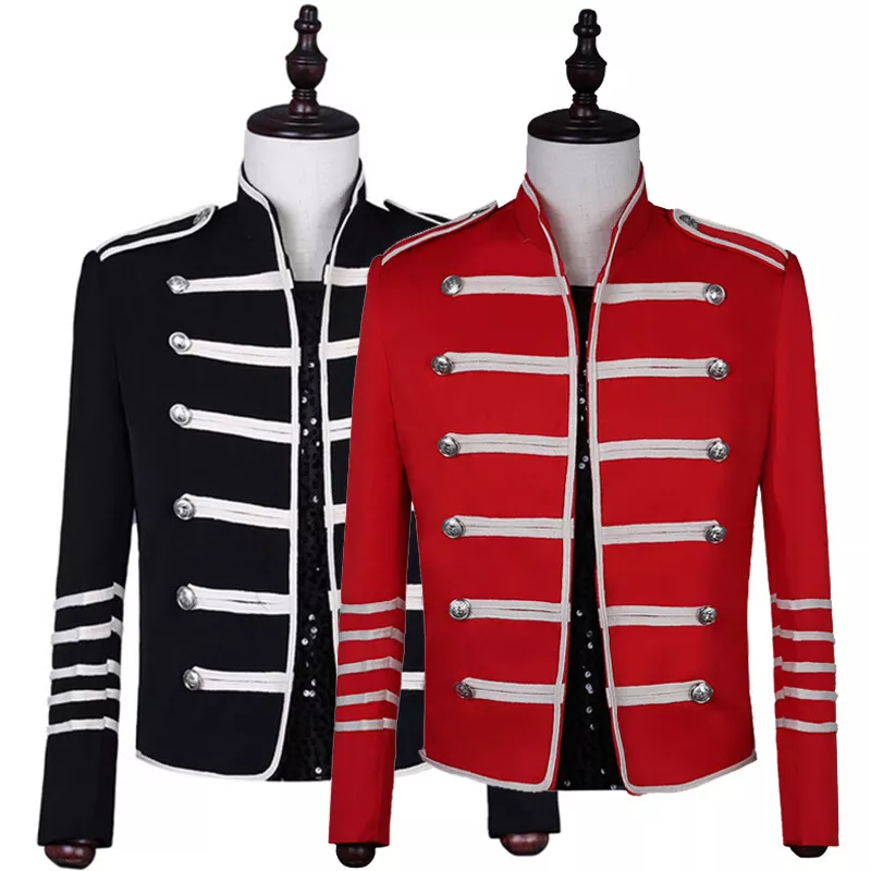 Mens top military blazer