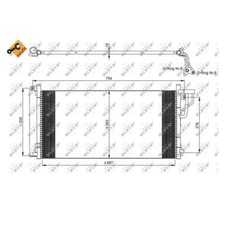Condensateur Kia MAGENTIS