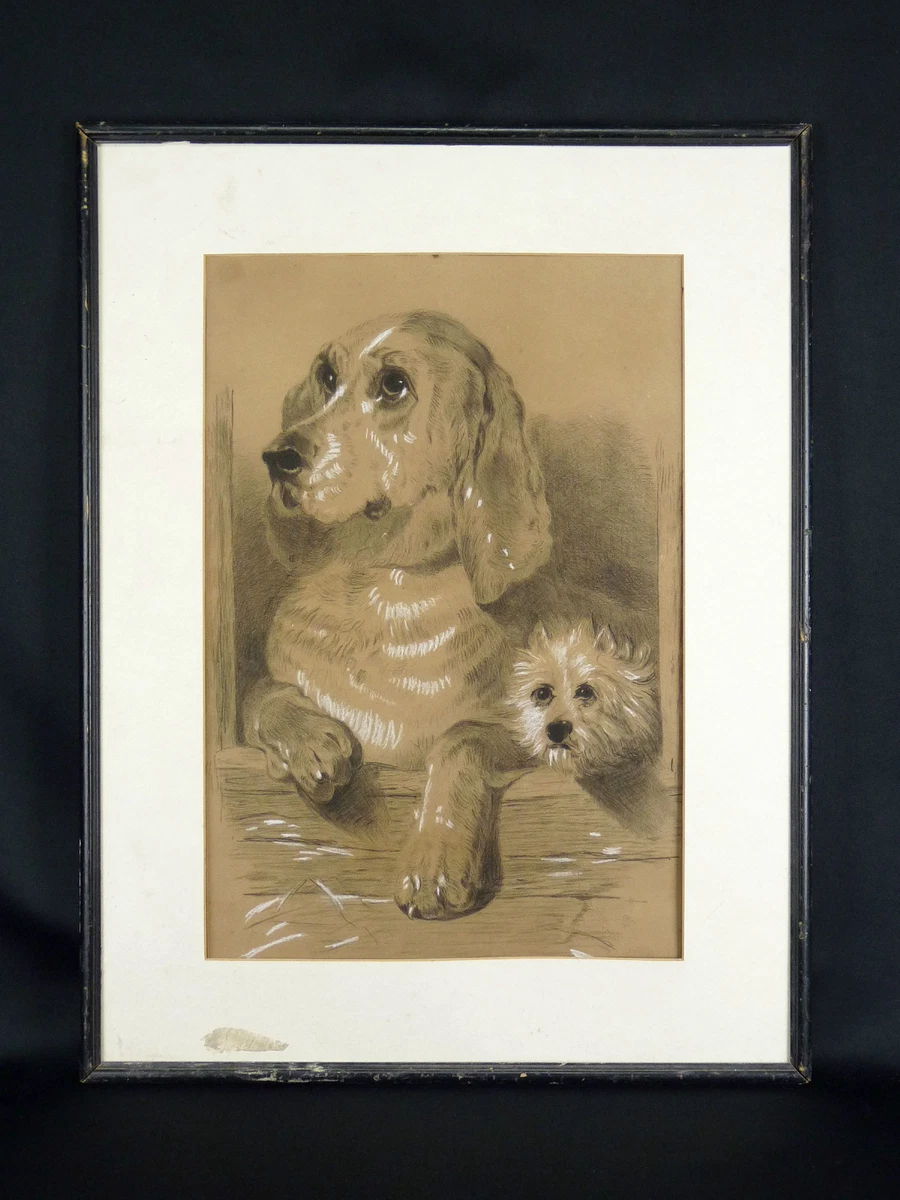 Funda De Cojín Romántica De Edwin Landseer: Caballo Y Perro Para Amantes De La Equitación (45x45 Cm)