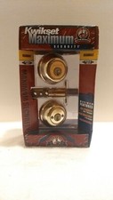 Kwikset Maximum Security Deadbolt Double Cylinder Lock Set