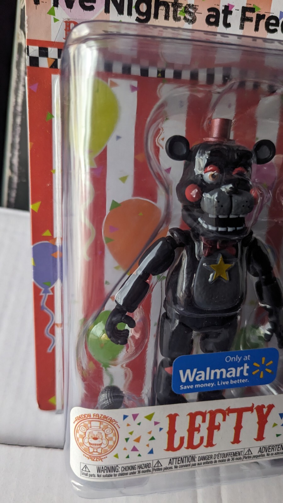 Five Nights at Freddy's FNAF Lefty Action Figure Exclusive New in Box