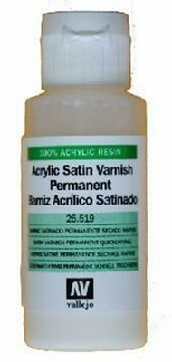 Vallejo 60ml Bottle Satin Varnish
