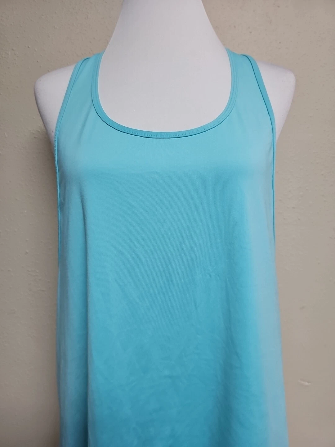 fabletics active sleeveless round neck racerback shirt