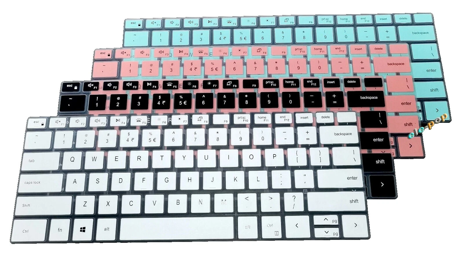 Protector de teclado del ordenador portátil Protectores de teclado de computadora para Dell Dell XPS