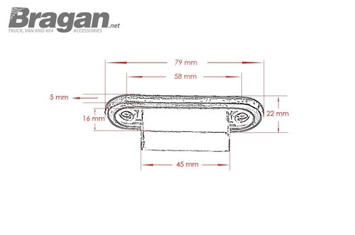 Barra de balizas techo trasero + 3 funciones LED para Mitsubishi L200 Triton Strada 2015+ - Imagen 4 de 11