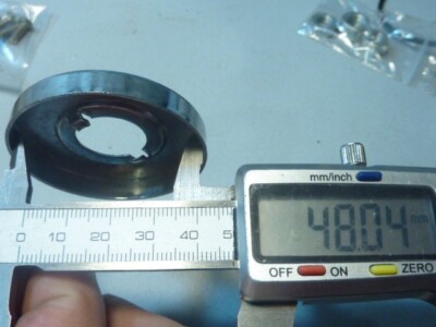 2 Cache-poussière Pour Roulements D'axe De Pédalier BMX/VTT 60 Mm - Vintage, Stock Ancien