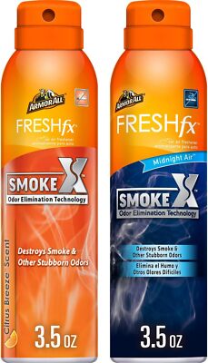 Armor All Fresh FX Smoke X Car Odor Eliminator Spray Variety Pack , Car Air Fres