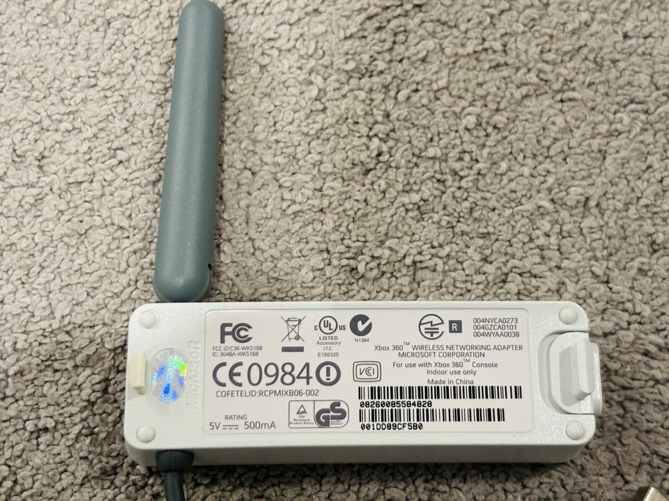 XBOX 360 - WiFi Network Adapter - Official Microsoft Adapter Working Tested - Image 4 of 4