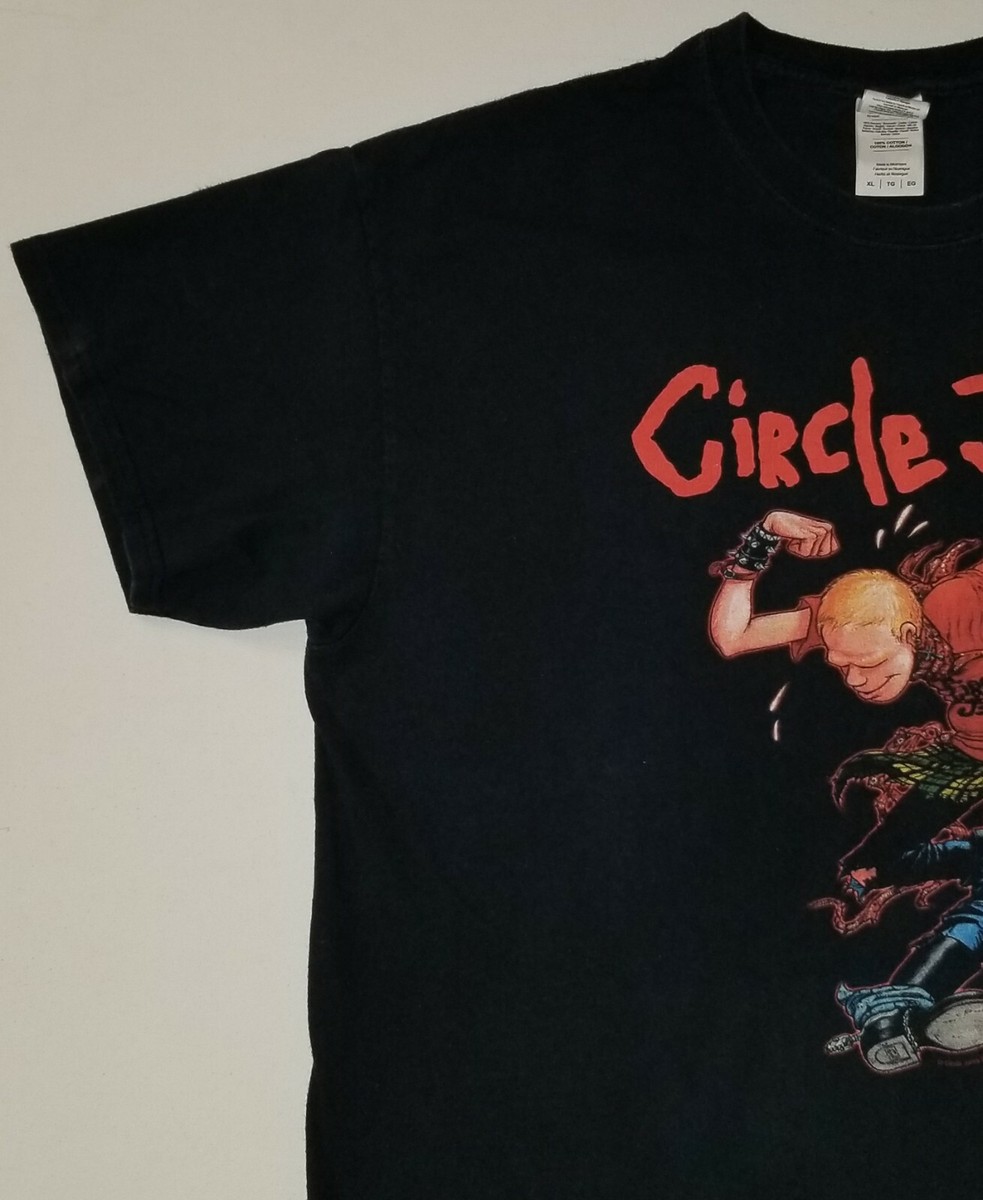 CIRCLE JERKS XL T-SHIRT PUNK HARDCORE HC NEW WAVE INDIE ROCK