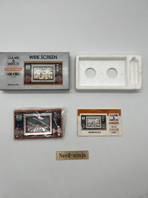 Nintendo Game & Watch WS Fire Attack ID-29 Made in Japan 1981